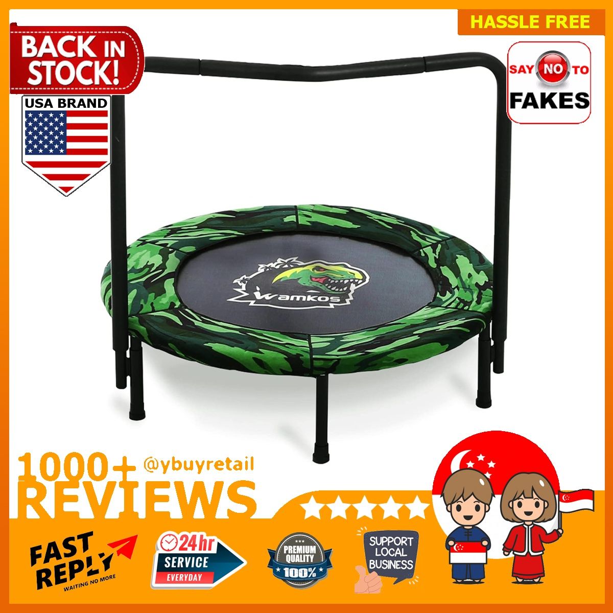 Wamkos trampoline 2025
