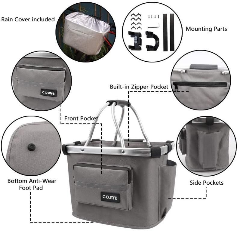 Cofit collapsible bike best sale basket