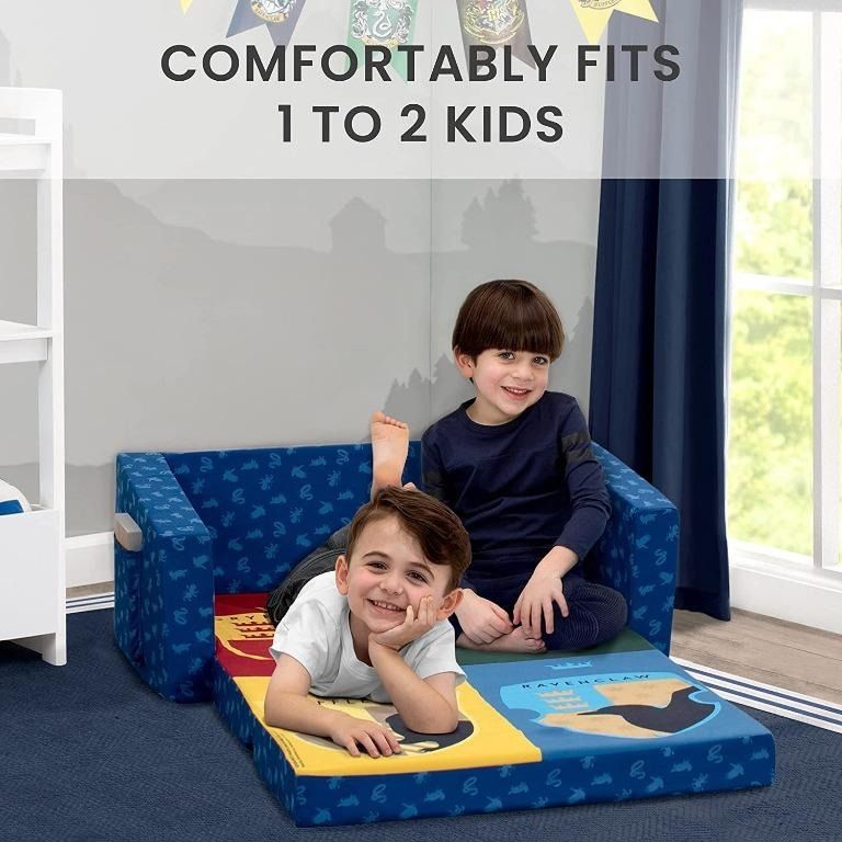 Delta Children Cozee Flip-Out 2-in-1 Convertible Sofa