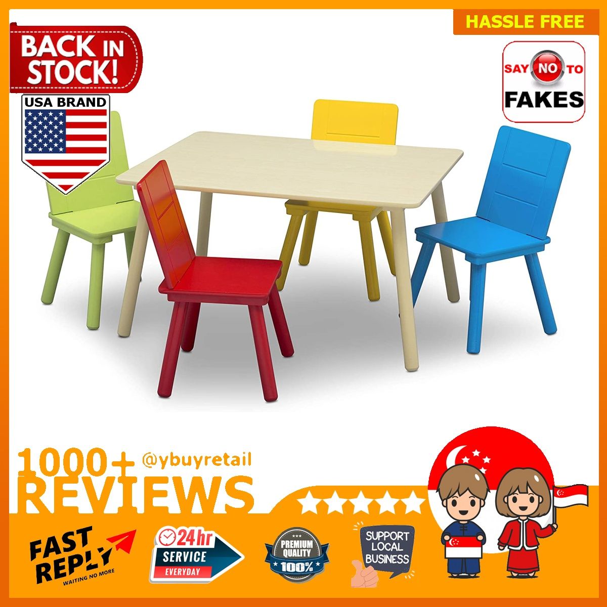 Delta children kids table and chair set 4 chairs discount included