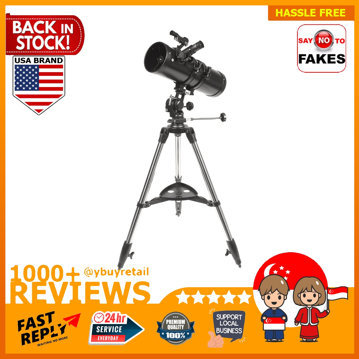 BML Explore Scientific Aurora Ii Flat Black 114Mm Slow Motion AZ