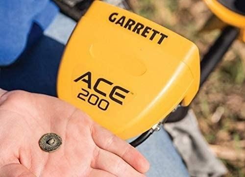 Garrett Ace 200, detector de metales, Negro