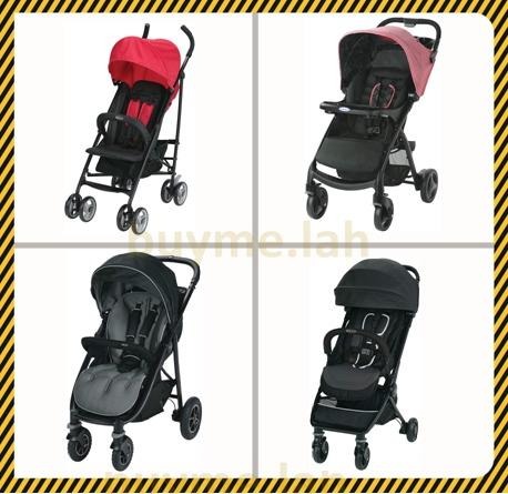 BML Graco Travelite Umbrella Stroller Play Graco Verb Click