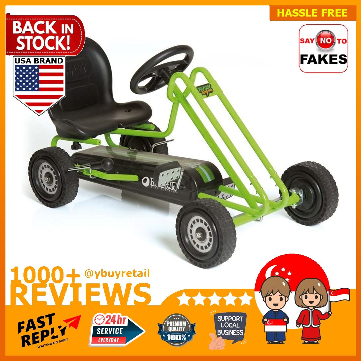 Hauck sale pedal car