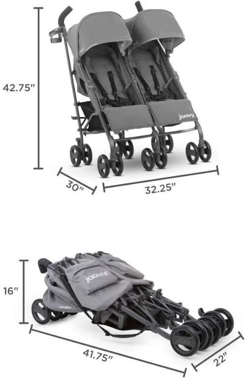 Joovy groove ultralight double outlet