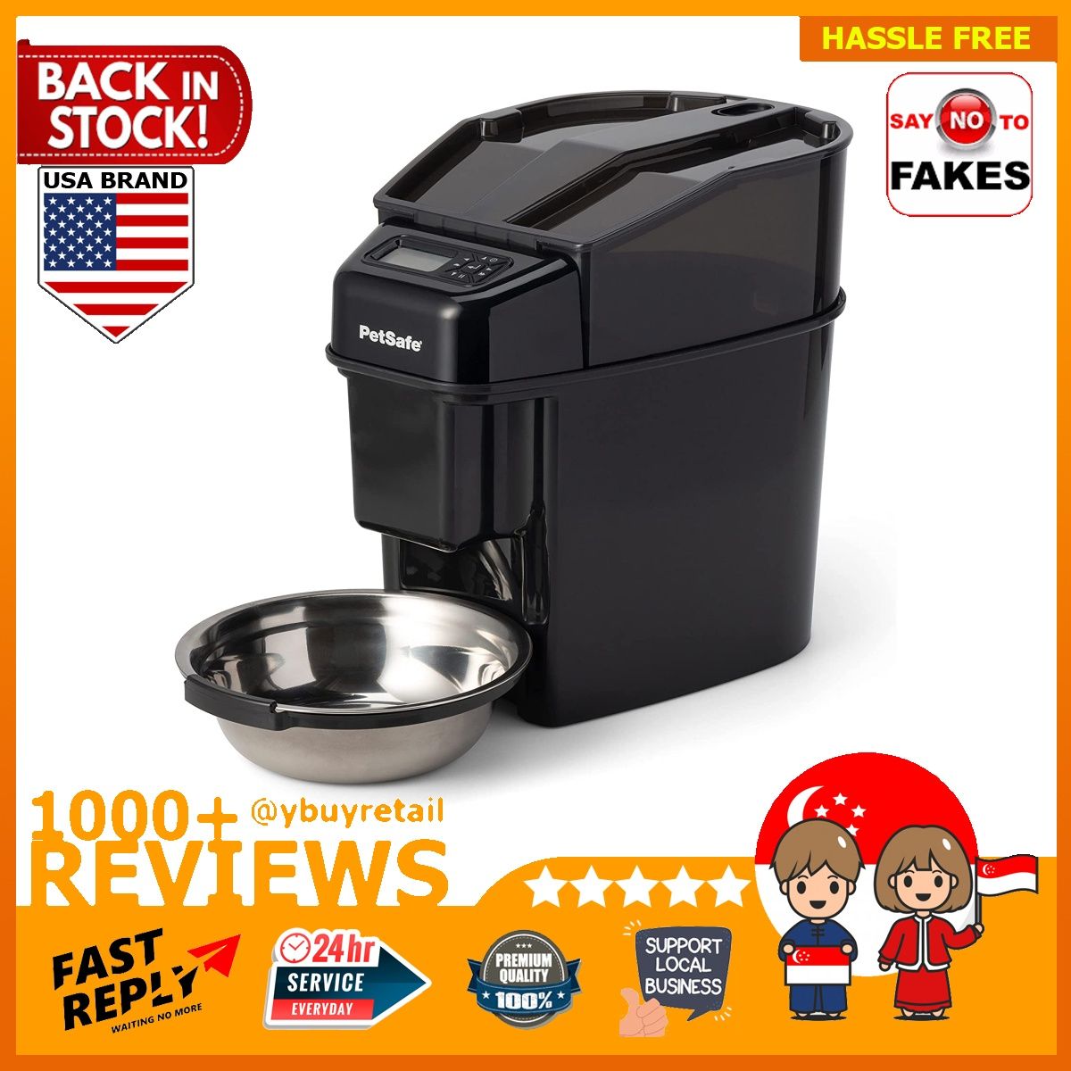 BML PetSafe Healthy Pet Simply Feed Automatic Pet Feeder