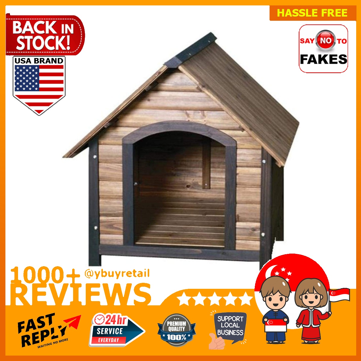 BML Precision Pet USA Outback Country Lodge Medium Pet dog