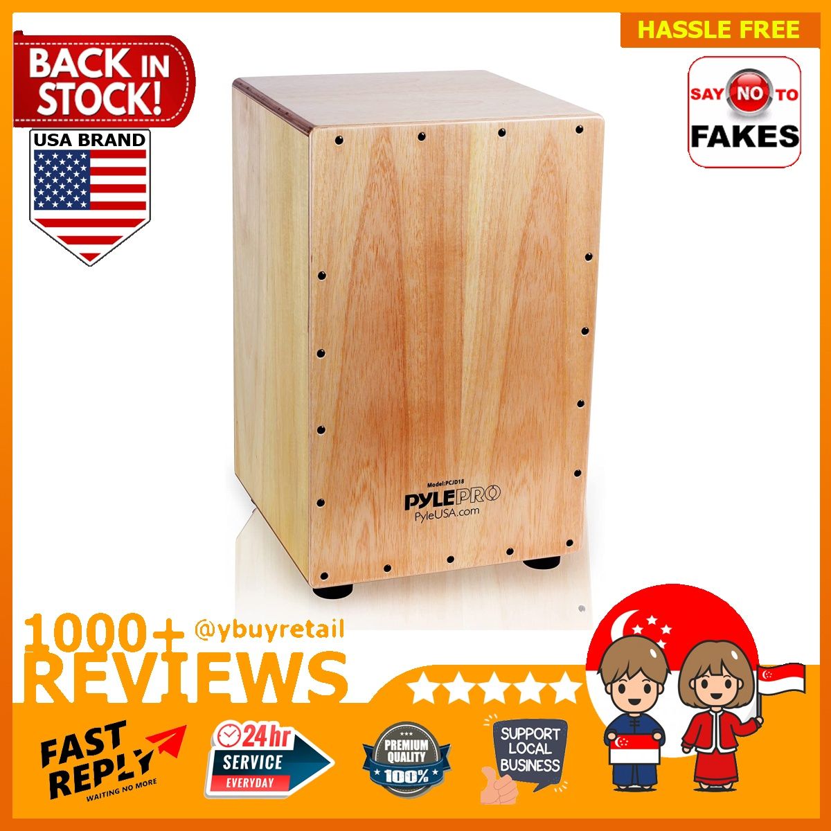 Pyle string cajon online