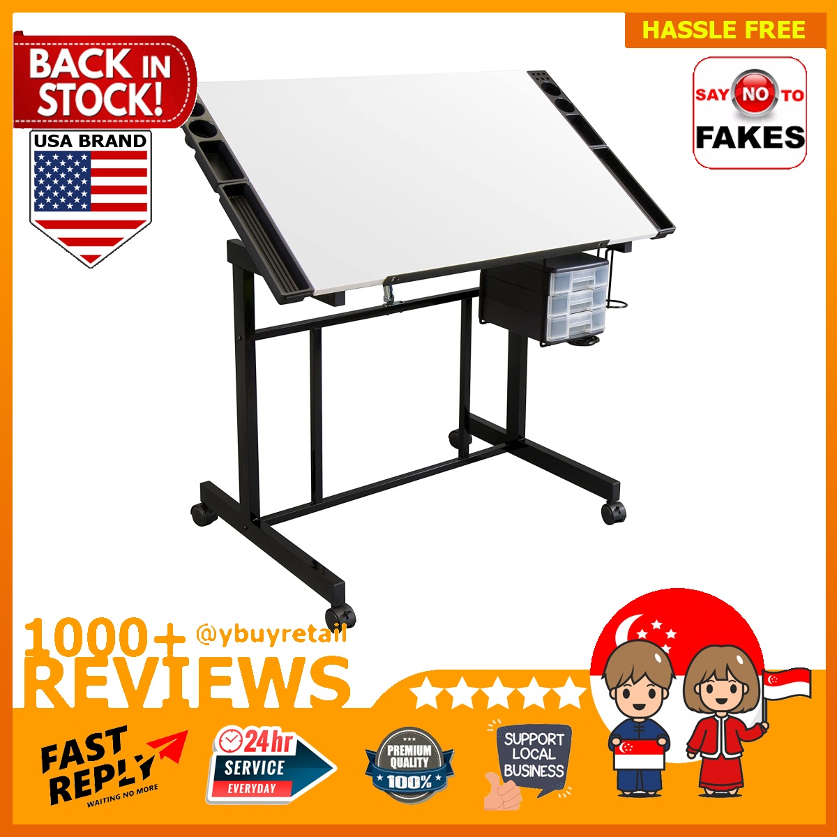 [BML] Studio Designs Deluxe Craft Station, Top Adjustable Drafting