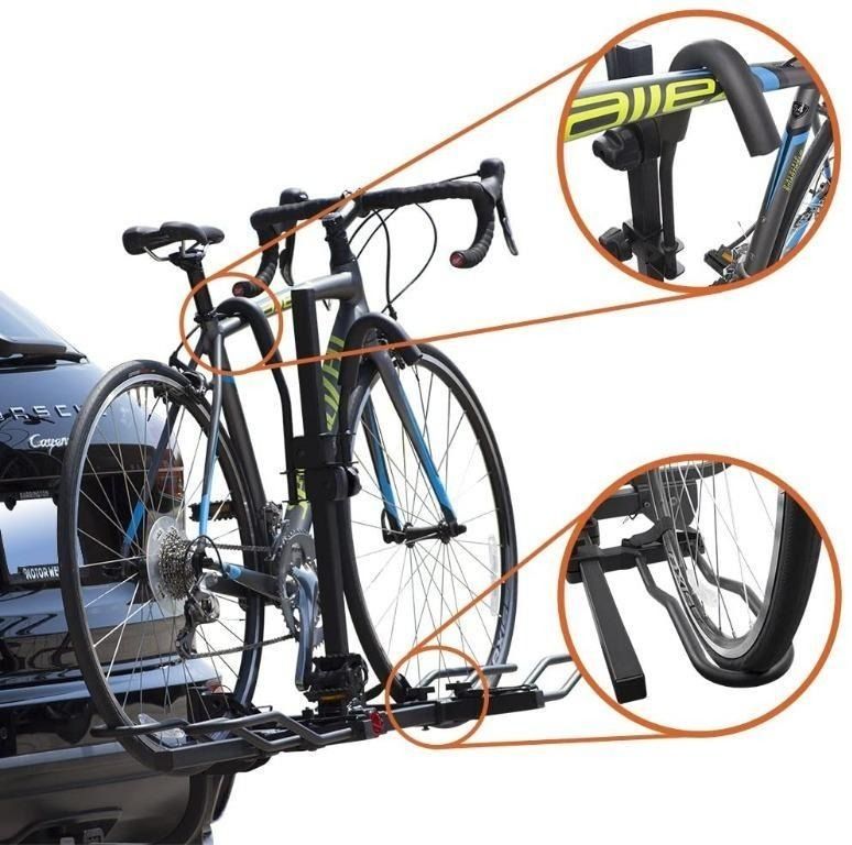 BML tilt BV Bike Bicycle Hitch Mount Rack Carrier for Car Truck SUV Tray Style Smart Tilting Design Bike bicycle cycling rack Computers Tech Parts Accessories Cables Adaptors