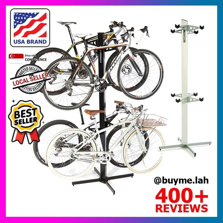 BML USA Premium Feedback Sports Velo Cache 4 Bike Storage Rack