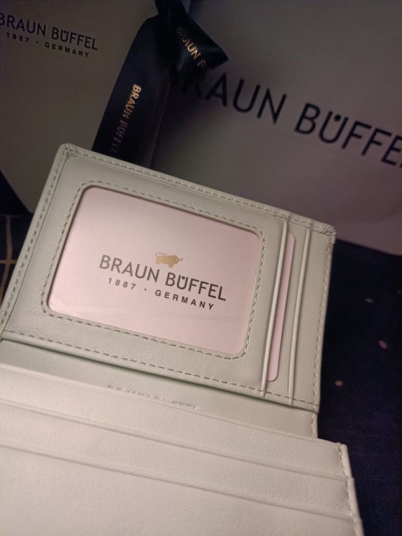Braun Buffel Germany Pommes Card Holder / Wallet., Women's Fashion