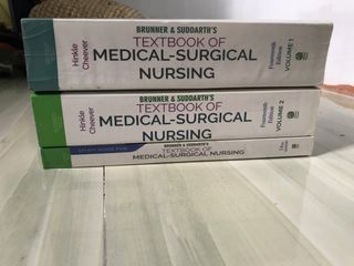 Brunner & Suddarth's Medical-Surgical Nursing (14th edition) volume 1 and 2