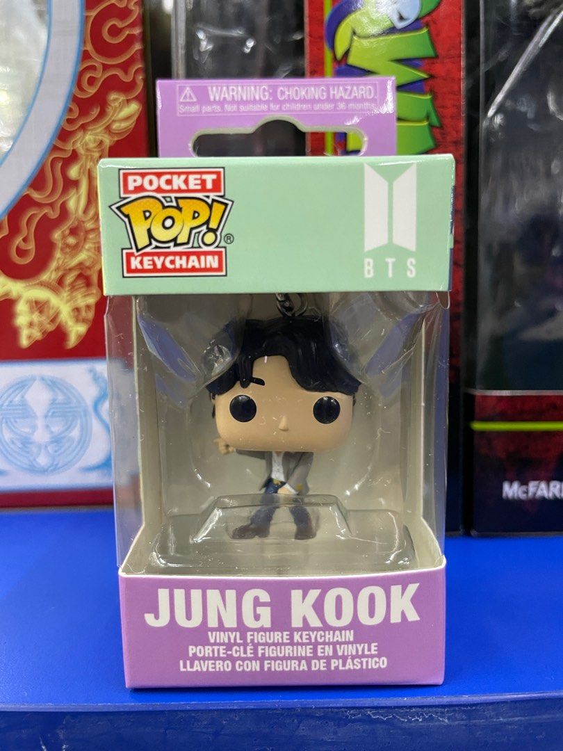 BTS Jungkook Funko Pop Keychain (Category: K-Wave Merchandise) located in Quezon City. Submitted by chuck427 (Listing ID 1204225071, Image 1). Description: Brand new Never been opened Available one piece only.