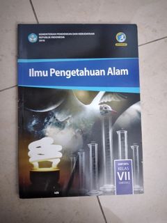 BUKU PAKET IPA ILMU PENGETAHUAN ALAM  SMP KELAS 7 VII SEMESTER 2