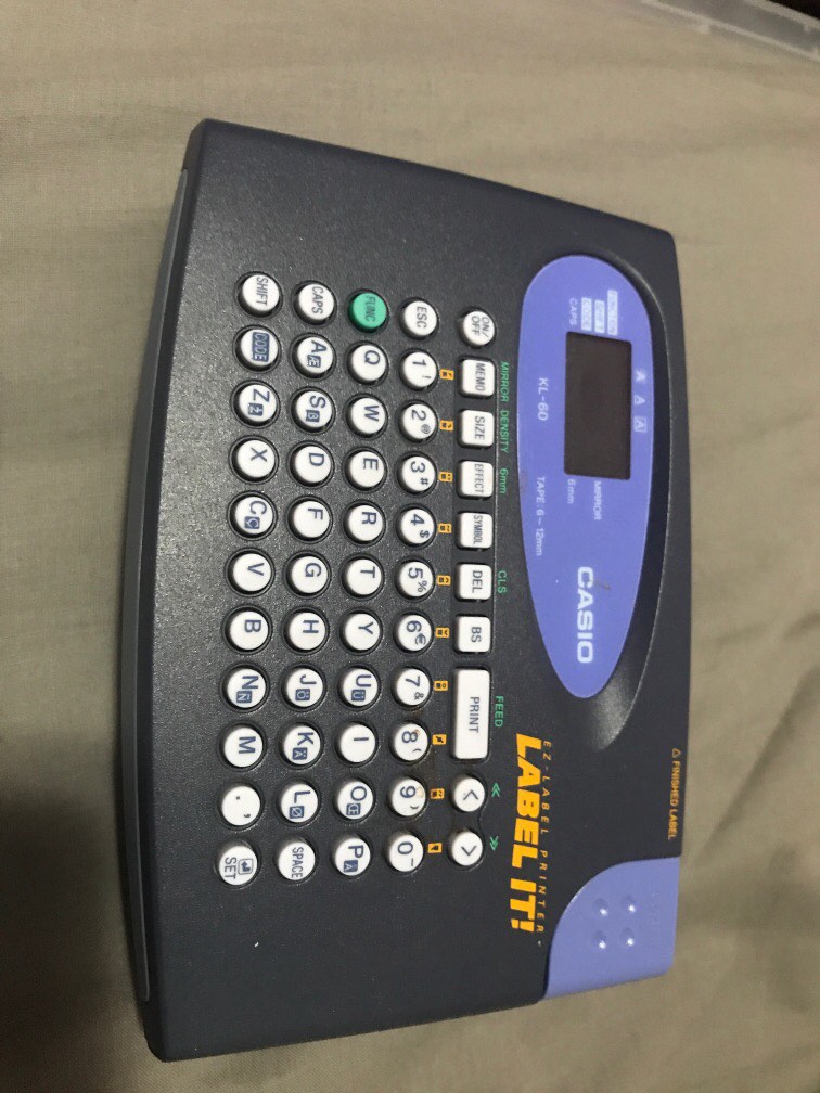 Casio Label Printer KL60, Computers & Tech, Parts & Accessories, Other