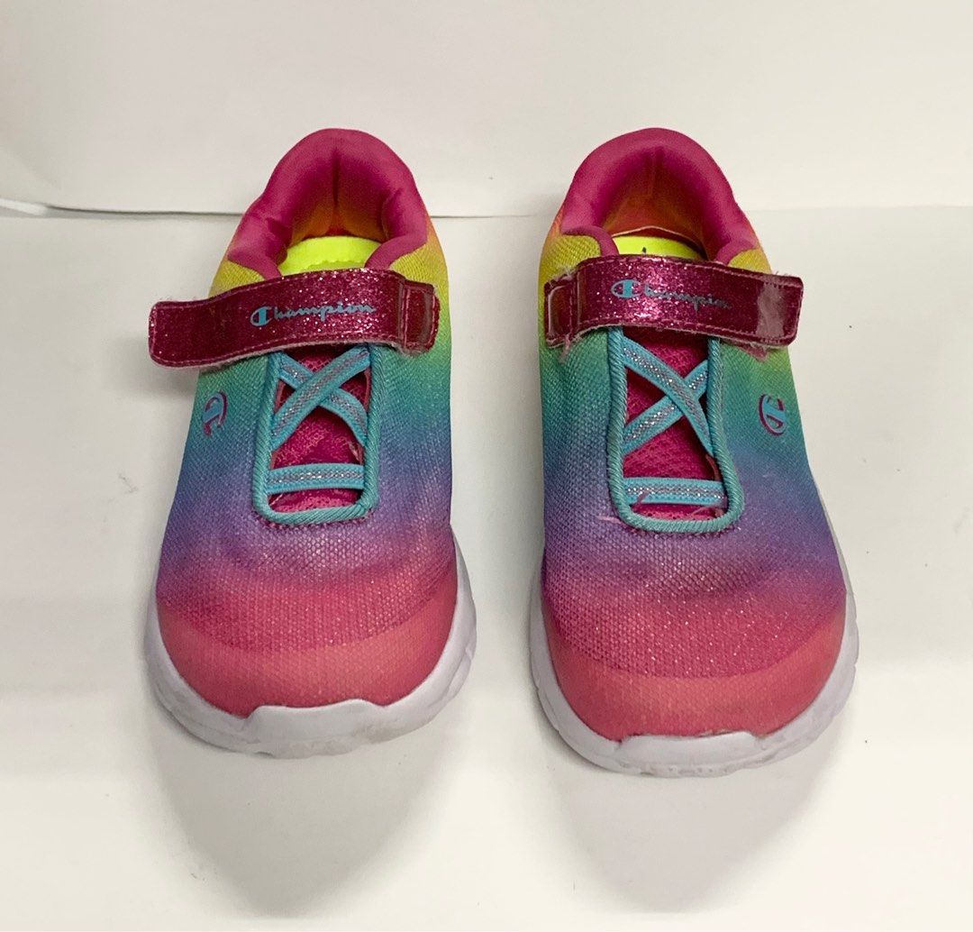 Champion sales shoes rainbow