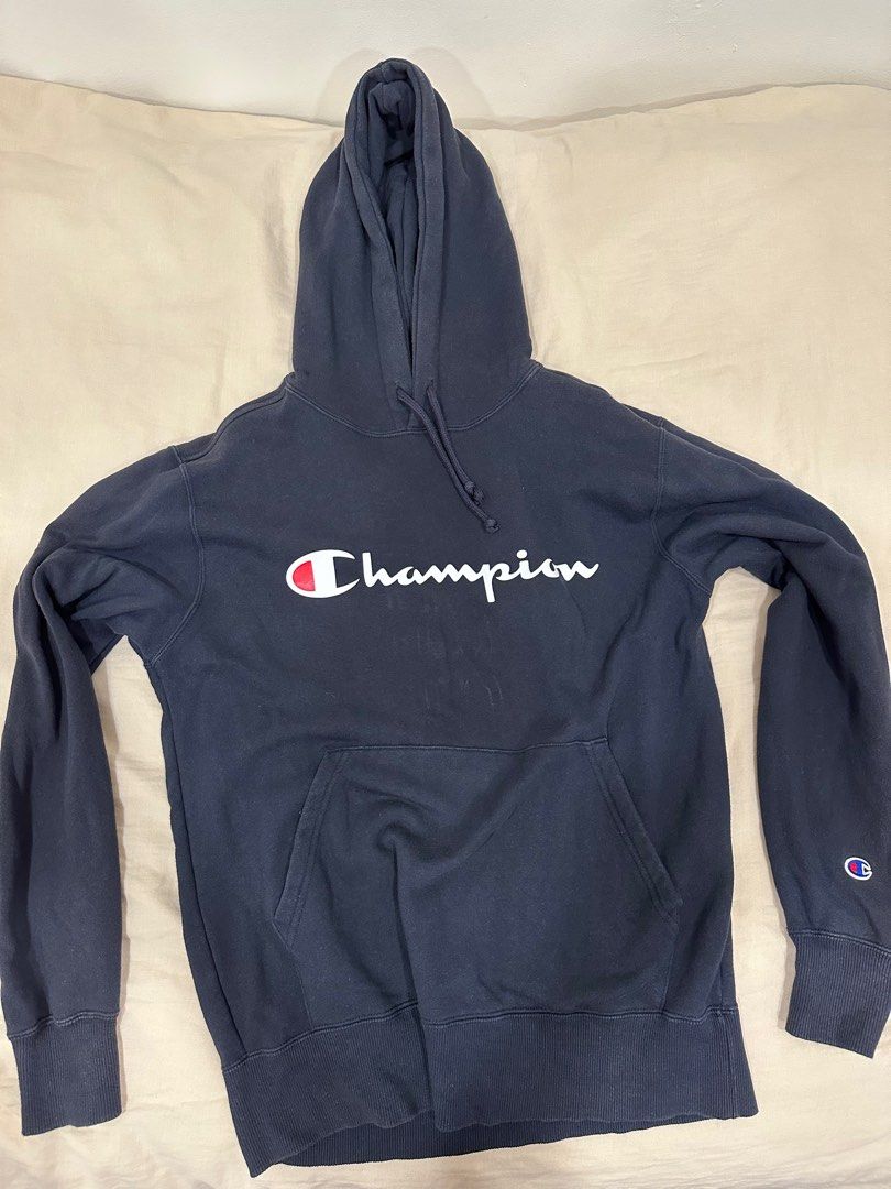 Mens blue clearance champion hoodie