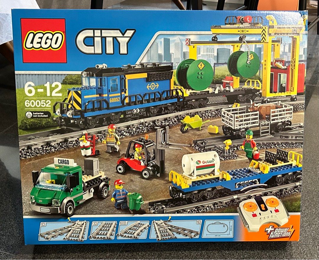 Lego city top 60052 cargo train