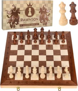 Wegiel Handmade European Professional Tournament Chess Set With Wood Case -  Hand Carved Wood Chess Pieces & Storage Box To Store All The Piece :  : Toys & Games