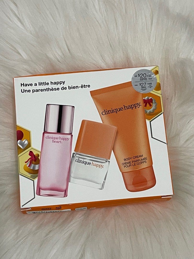 Clinique happy sales heart set