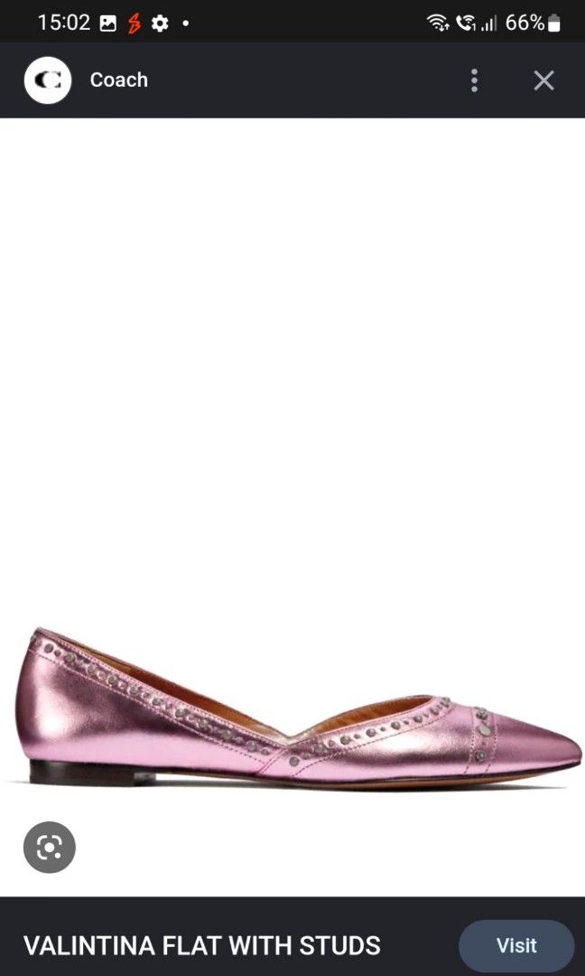 Coach valintina cheap flat