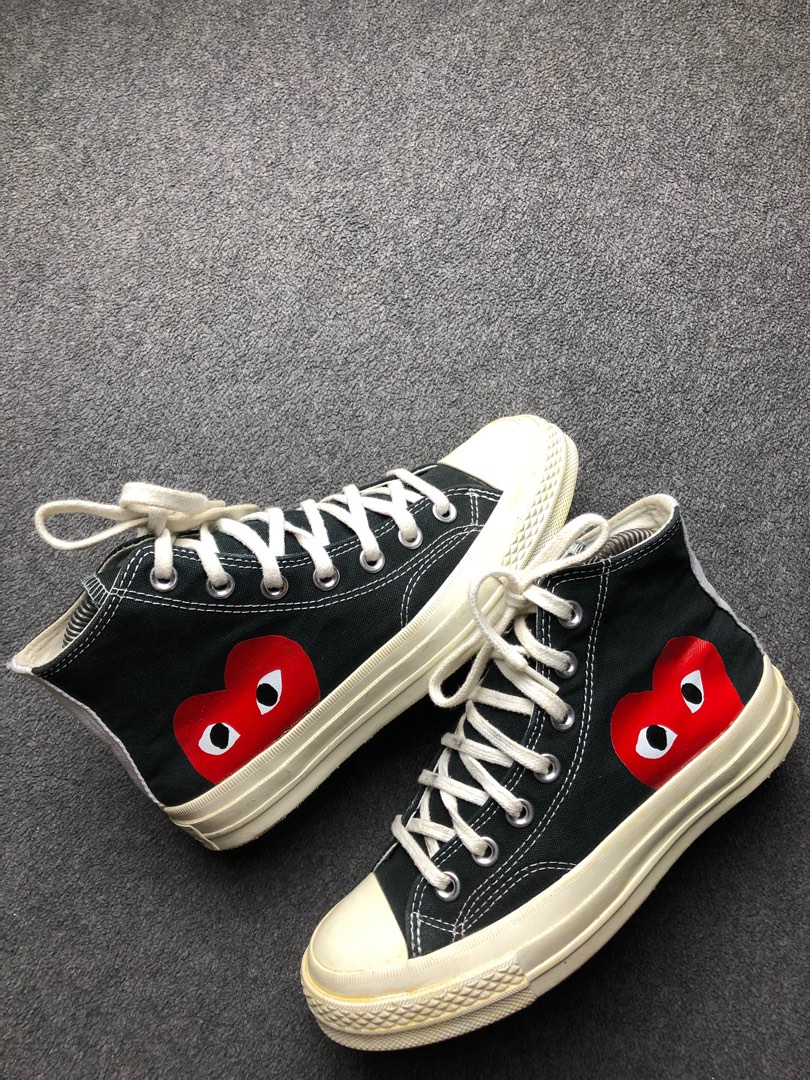 Converse cdg, Women's Fashion, Footwear, Sneakers on Carousell