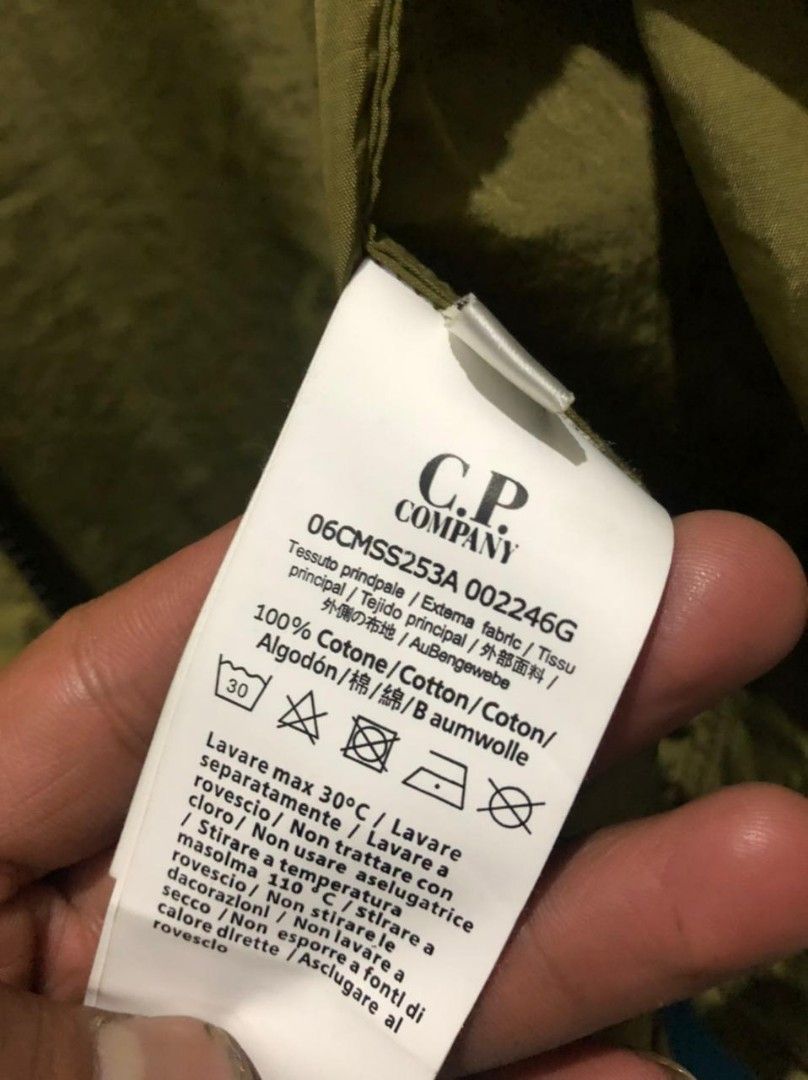 Cp Company jacket shell google hood