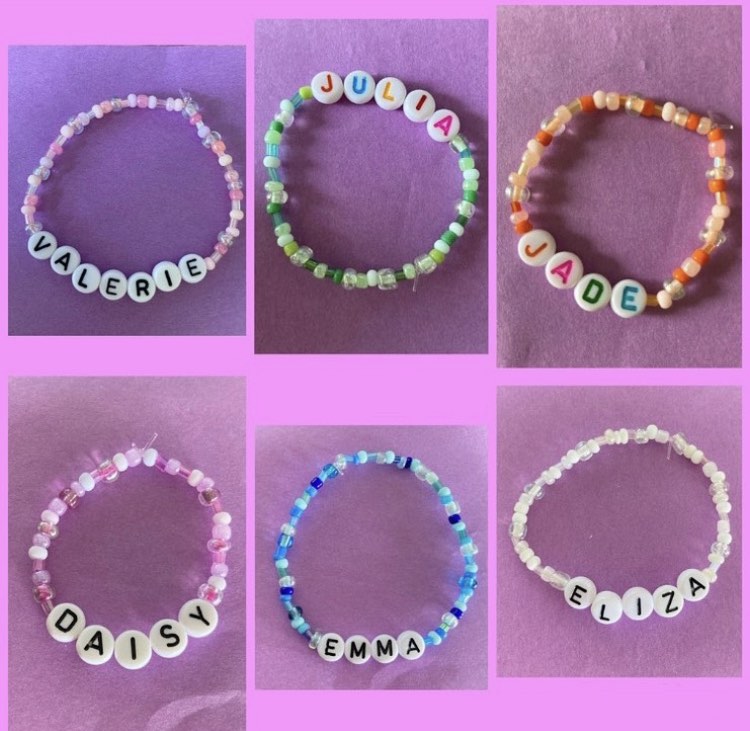 Customised name bracelets, Women's Fashion, Jewelry & Organisers