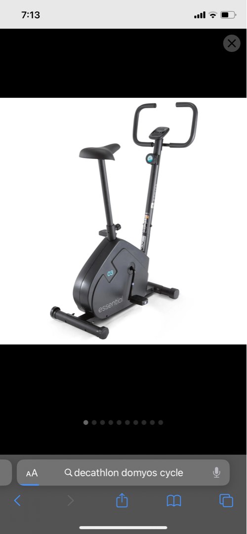 domyos essential exercise bike review