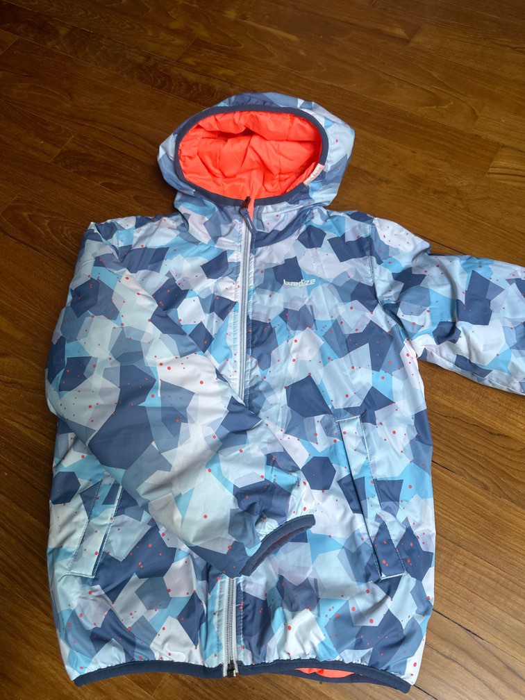 Decathlon Girl reversible ski jacket, Babies & Kids, Babies & Kids ...