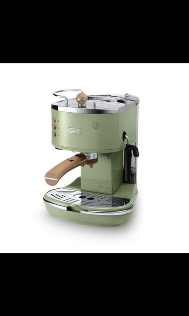 Delonghi ECOV311 Icona Vintage Pump Espresso (Green), TV & Home