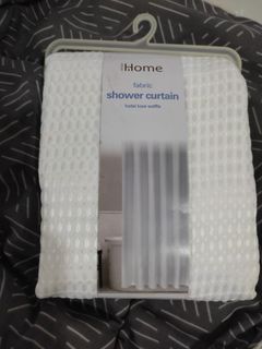Design Home Fabric Shower Curtain