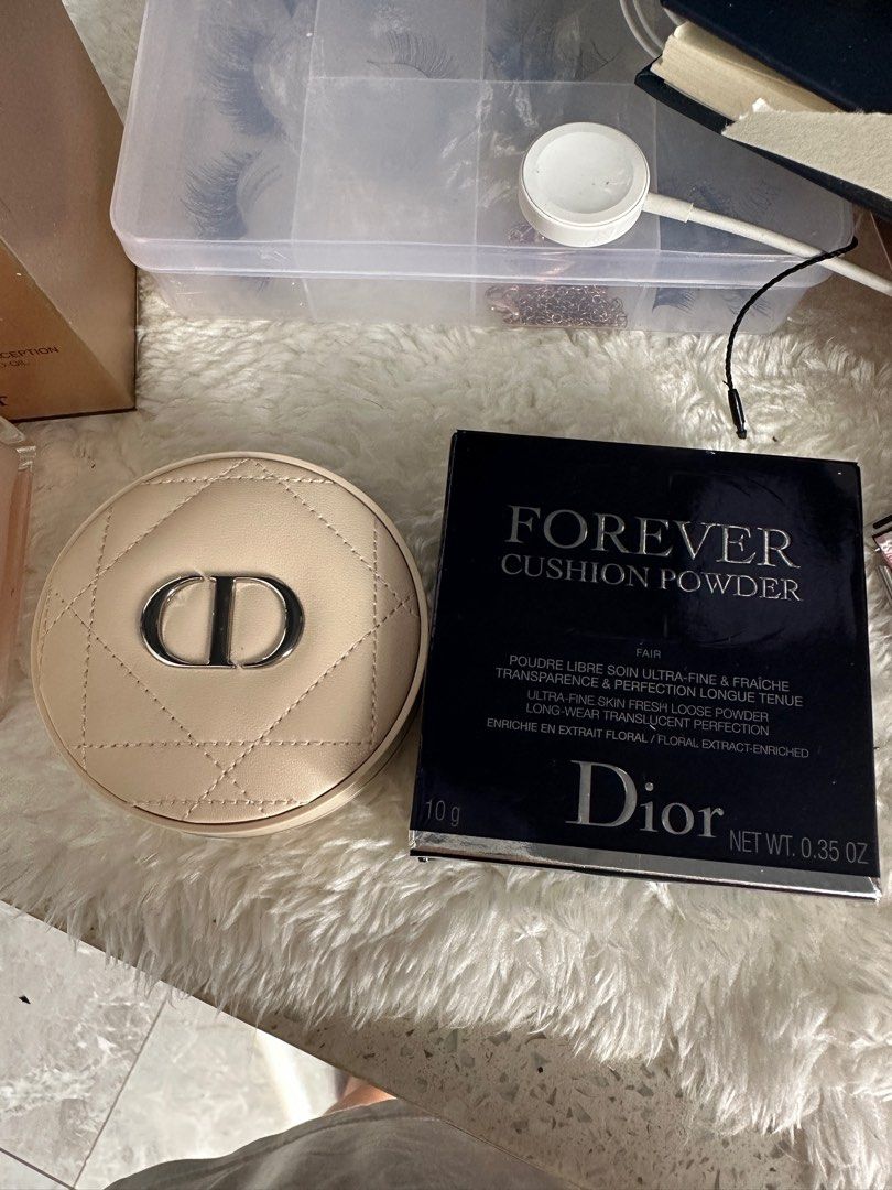 Dior Forever Cushion Powder Fine Fresh  SkinCaring Loose Powder  DIOR