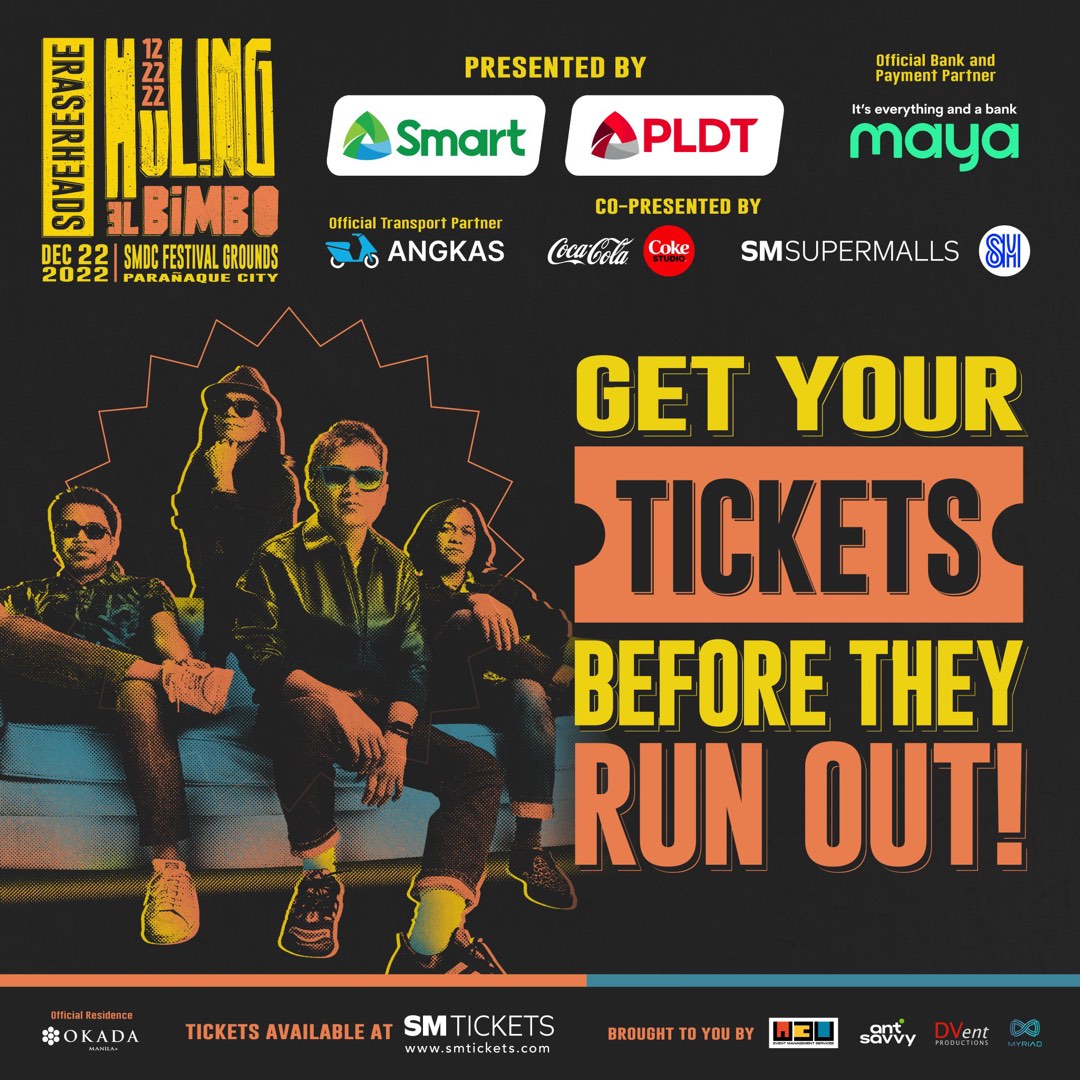 50 off SILVER Eraserheads Ticket, Tickets & Vouchers, Event Tickets