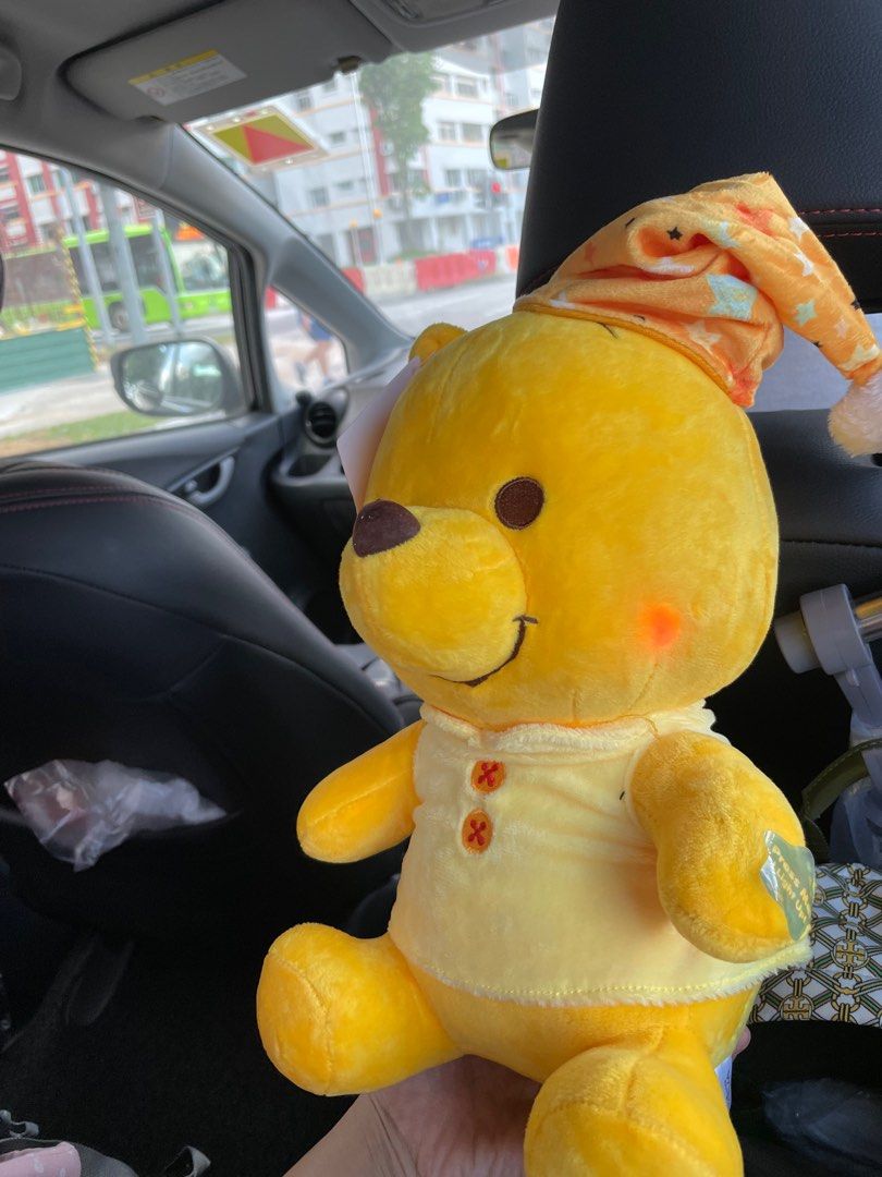 Light up Disney winnie the pooh doll soft toy , Hobbies & Toys, Toys