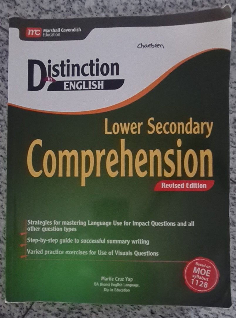 Distinction in English Lower Secondary Comprehension, Hobbies & Toys ...