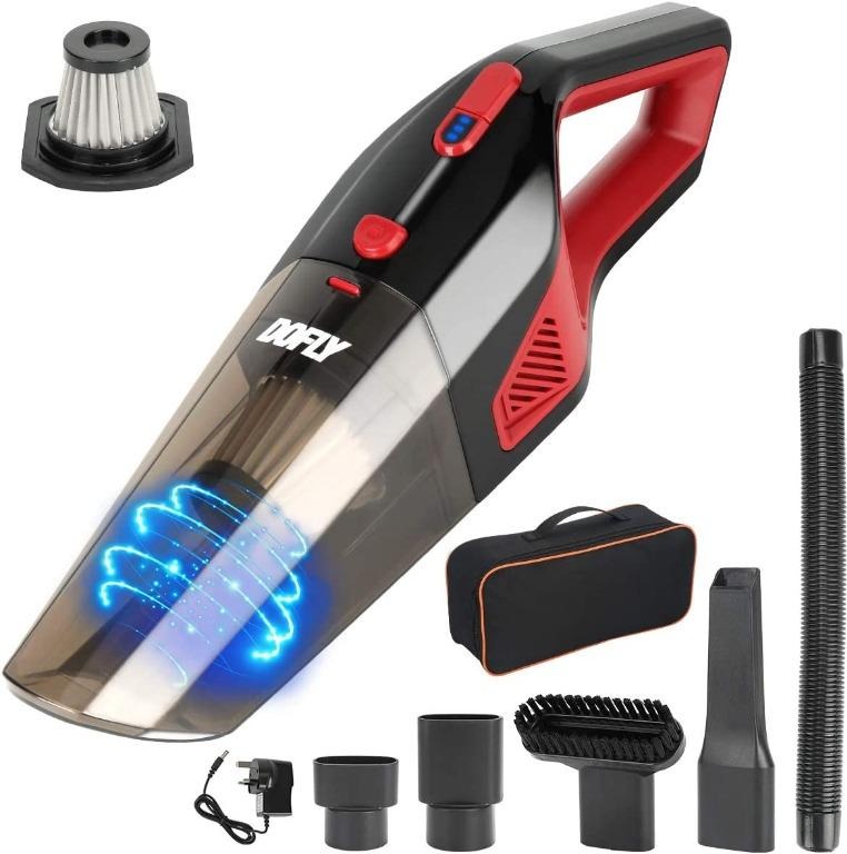 DOFLY Cordless Handheld Vacuum Cleaner,120W Rechargeable Lightweight Hand Car  Cleaner with 9500PA Powerful Suction for Home Hard Floor Pet Hair Car  Cleaning, TV  Home Appliances, Vacuum Cleaner  Housekeeping on Carousell