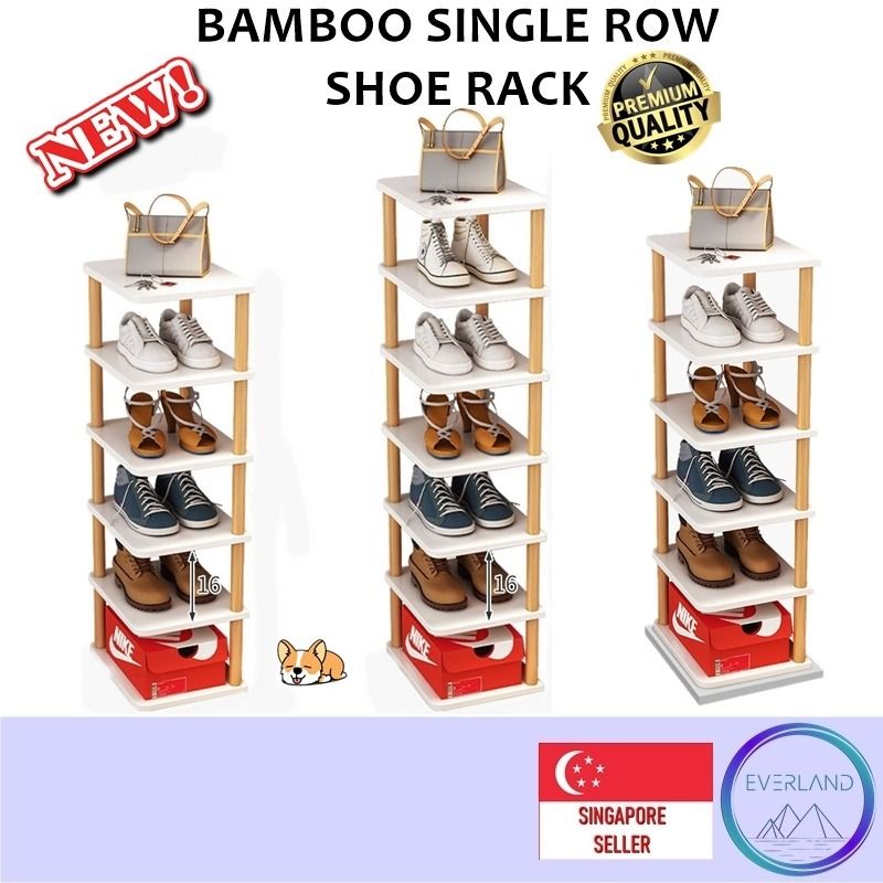 Doorway Single Shoe Rack High Quality Wooden Shoe Storage 5678 Tier ...