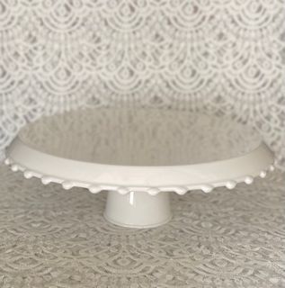 Dotted Ceramic Cake Stand