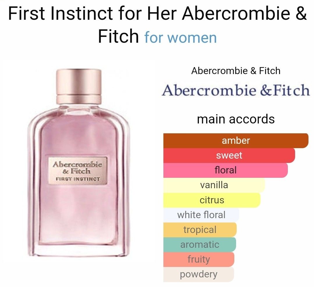 Abercrombie and Fitch First Instict EDP for Her 100mL - First Instinct