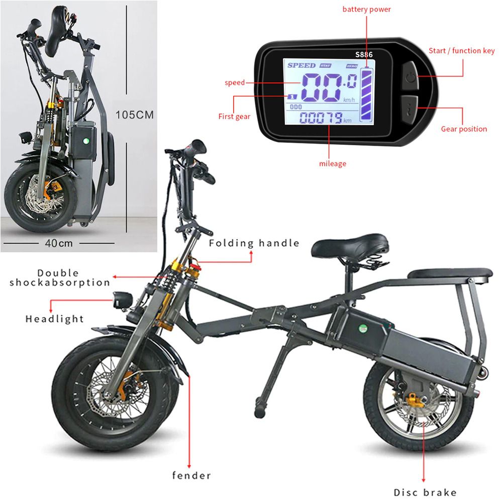 Reverse trike bicycle hot sale