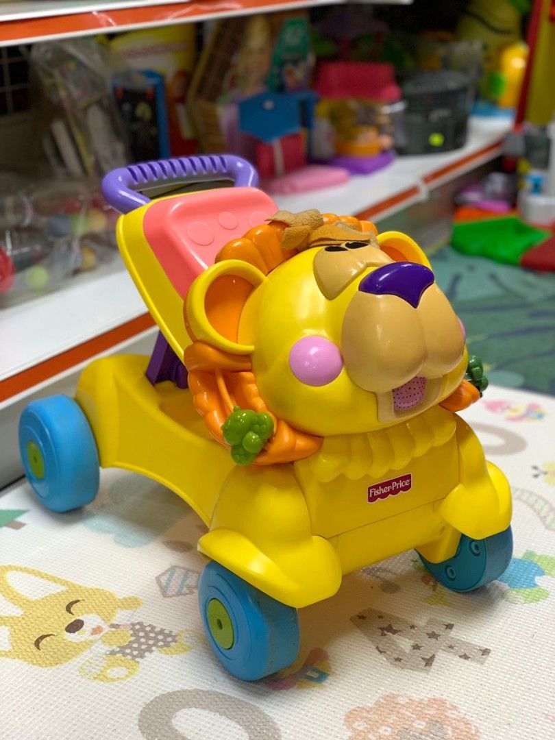 Fisher price stride to ride lion reviews hot sale