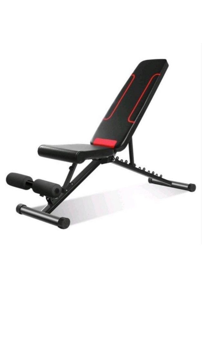 Foldable Workout Bench, Sports Equipment, Exercise & Fitness, Cardio