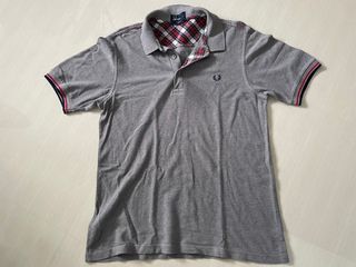 FRED PERRY SLIM-FIT SIZE M POLO SHIRT
