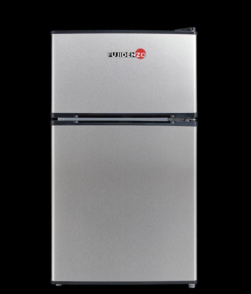 Fujidenzo 3.5 cu. ft. TwoDoor Direct Cool Refrigerator RDD 35T (Titanium) Ref Freezer, TV