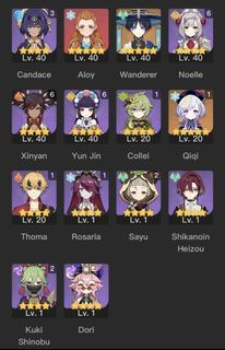 Genshin Impact Asia Account