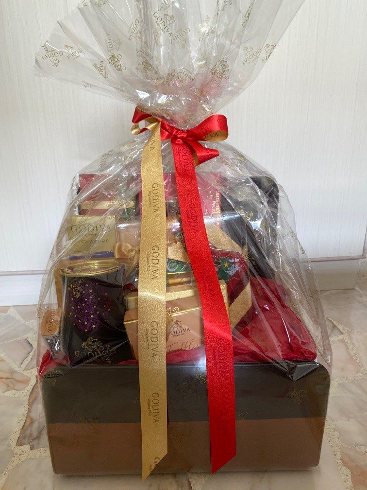 Godiva Gift Basket, Food & Drinks, Gift Baskets & Hampers on Carousell