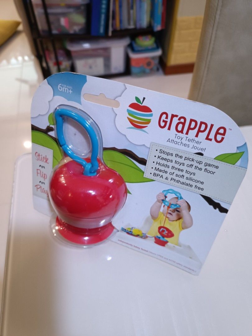 Grapple Toy Tether, Babies & Kids, Infant Playtime on Carousell