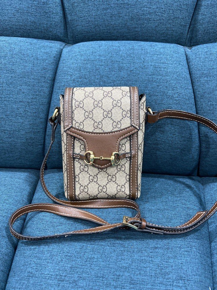 Gucci Horsebit controlleto phone bag, Luxury, Bags & Wallets on Carousell